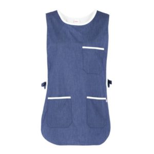 Poncho ZEFIRO_Poly_Cot_blu