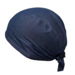 Bandana URANO_Visco_Poly_Ela_jeans blu