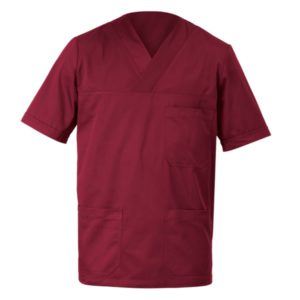 Casacca ALBERTO_Cot_Poly_bordeaux