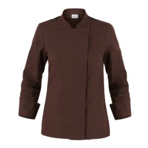 Giacca AGATA_Poly_Cot_marrone