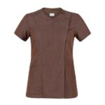 Casacca ALINA_Visco_Poly_Elast_jeans marrone