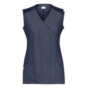 Casacca FRENCY_Visco_Poly_Elast_jeans blu