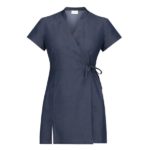 Casacca PAOLA_Visco_Poly_Elast_jeans blu