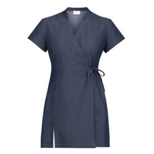 Casacca PAOLA_Visco_Poly_Elast_jeans blu