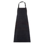 Grembiule CHICAGO_Cot_Poly_Ela_jeans nero