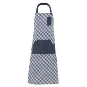 Grembiule DOUGLAS_Cot_Ela_scozzese azzurro