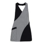 Grembiule FLORIDA_Poly_Visco_Ela_scozzese grigio