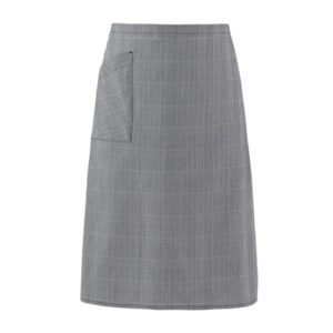 Grembiule TEXAS_Poly_Visco_Ela_scozzese grigio