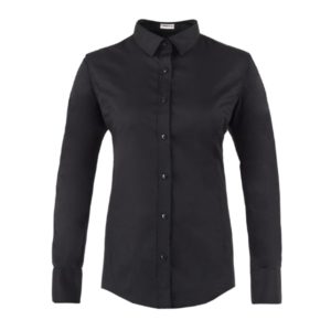 Camicia LELA_Cot_Ela_nera
