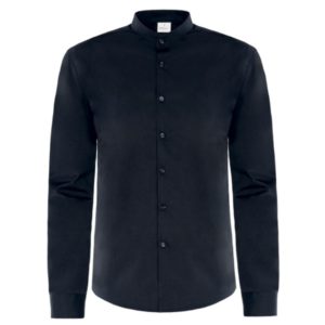 Camicia NOVAK_Poly_Cot_nera