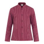 Coreana PIER_Cot_Poly_gessato bordeaux