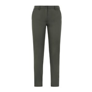 Pantalone BRENDA_Cot_Elast_verde militare