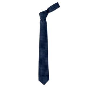 CRAVATTA_Poly_pois blu