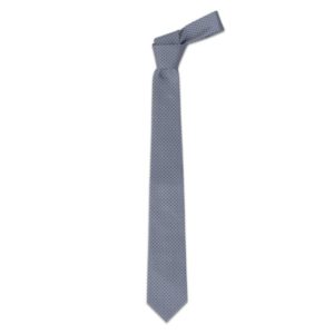 CRAVATTA_Poly_pois grigio